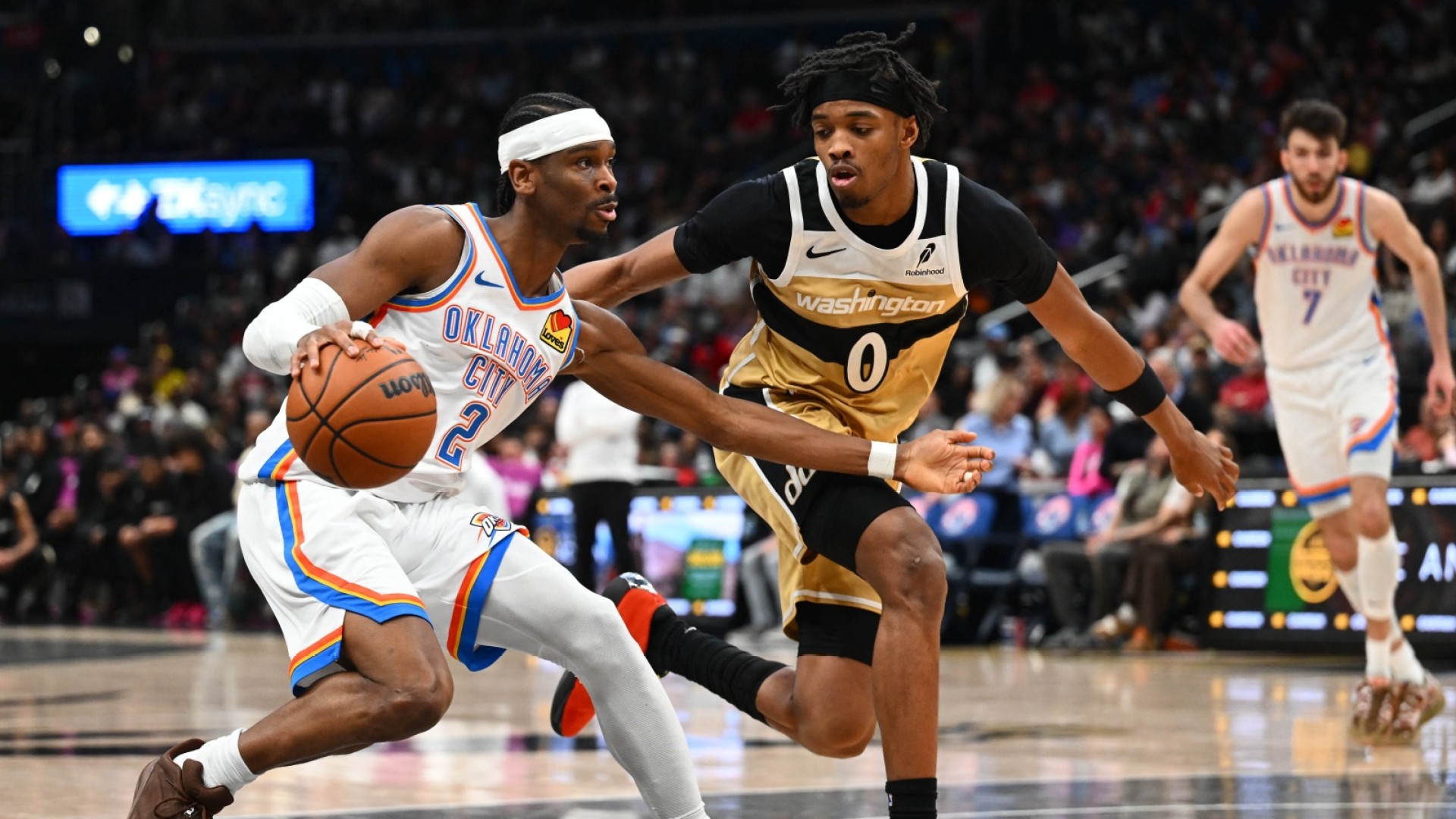 NBA : Un récital pour Shai Gilgeous-Alexander à Washington