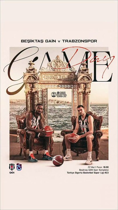 🦅 Bugün #BeşiktaşınMaçıVar 🏆 Türkiye Sigorta Basketbol Süper Ligi 23. Hafta  Trabzonspor