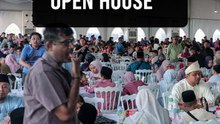 Thousands throng Johor's Istana Besar for Hari Raya open house