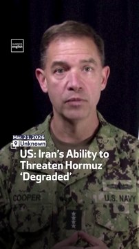 US: Iran’s Ability To Threaten Hormuz ‘Degraded’