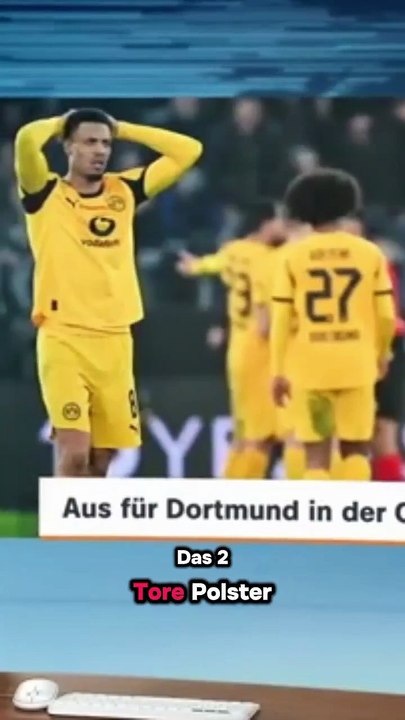 BVB's bittere Niederlage in der Champions League