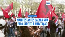 Casa para viver: manifestantes saem à rua pelo direito à habitação