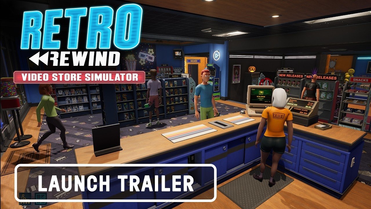 Retro Rewind: Video Store Simulator - Tráiler de Lanzamiento