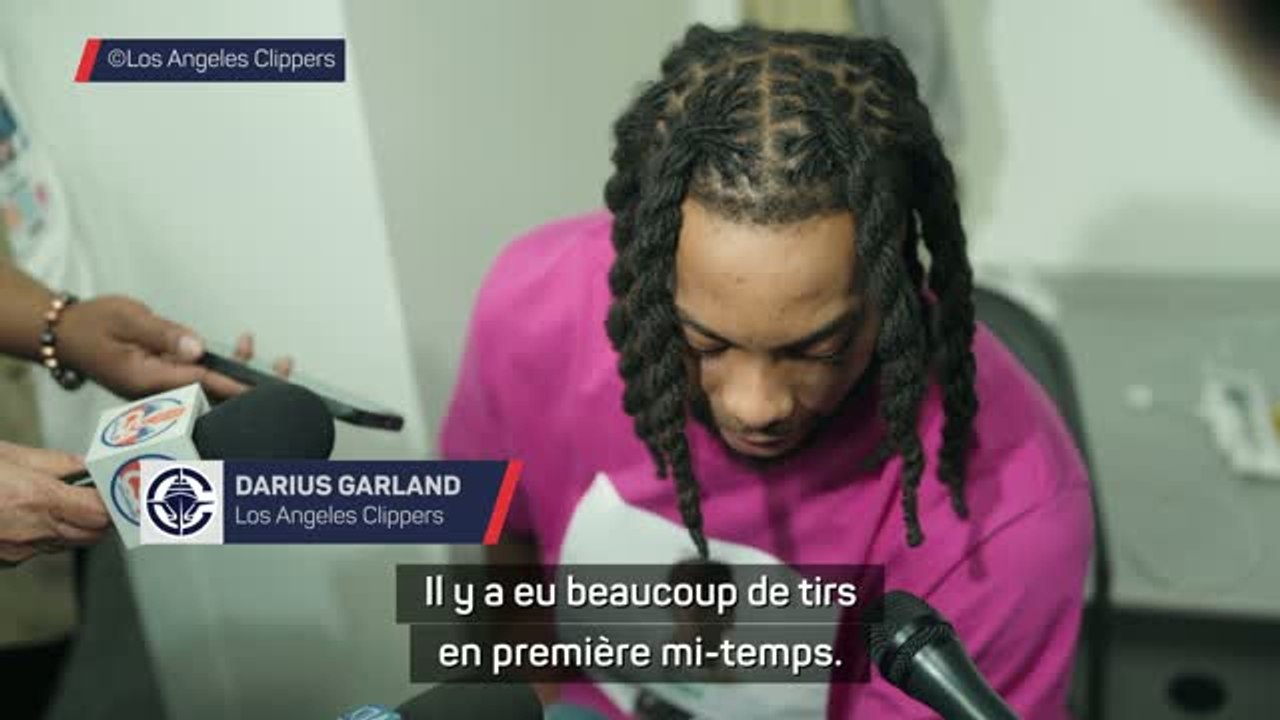 Clippers - Garland : “Plutôt cool de voir Kawhi Leonard aller au travail !”