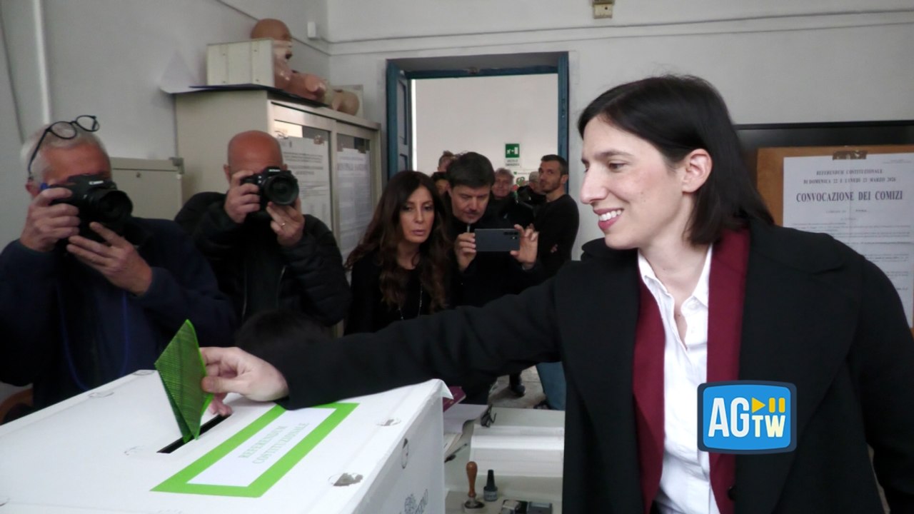 Referendum, Schlein vota a Testaccio: mantiene il silenzio elettorale e non risponde ai cronisti