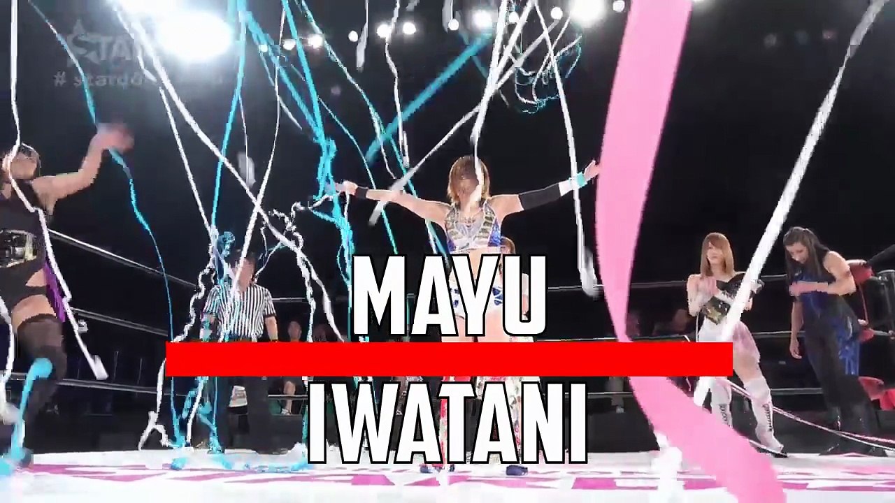 2018.08.05 Stardom Bright Summer - Oedo Tai (Hazuki, Kagetsu & Natsu Sumire) vs Mayu Iwatani, Saki Kashima & Stephanie Vaquer