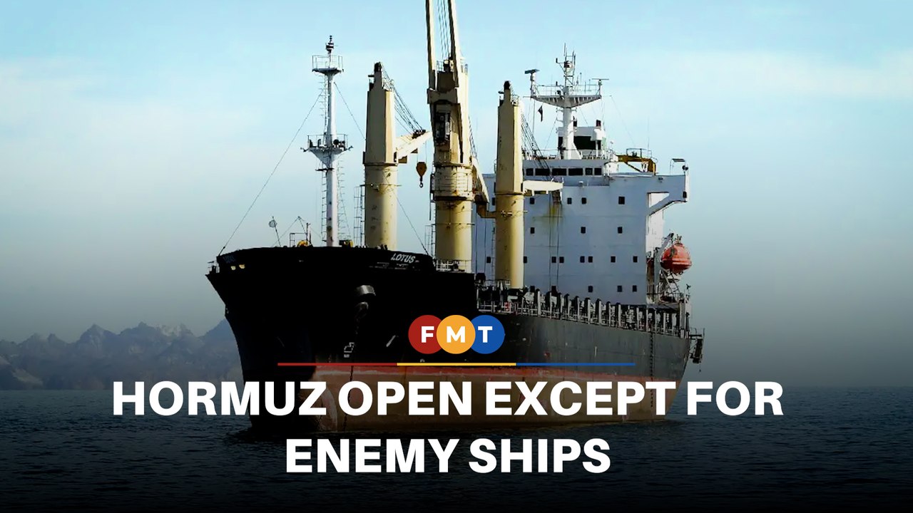 Iran says Hormuz open to all except ‘enemy-linked’ ships amid US threat