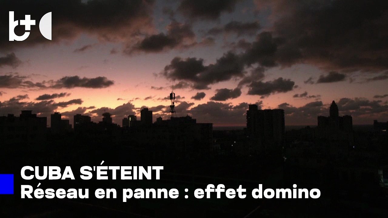 Cuba dans l'obscurité, réseau en effondrement : coupure d'électricité nationale, 2e fois