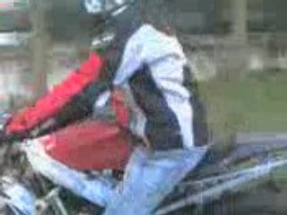 Moto en marche arriere...