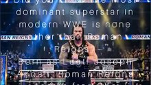 Who is Roman Reigns_