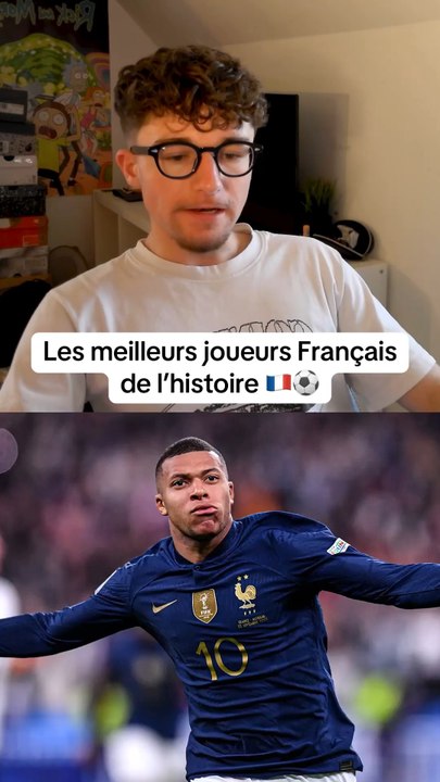 Les meilleurs joueurs Français de l’histoire 🇫🇷⚽️ #foot #football #footballfrance #mbappe