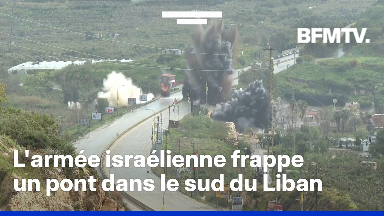 L'armée israélienne frappe un pont dans le sud du Liban après un avertissement