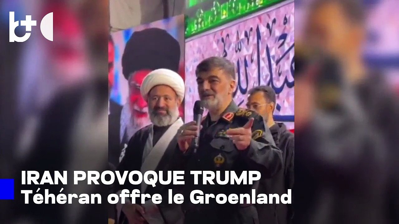 Si vous ne défendez pas le Groenland, appelez-nous", diplomate iranien provoque Trump et l'Europe