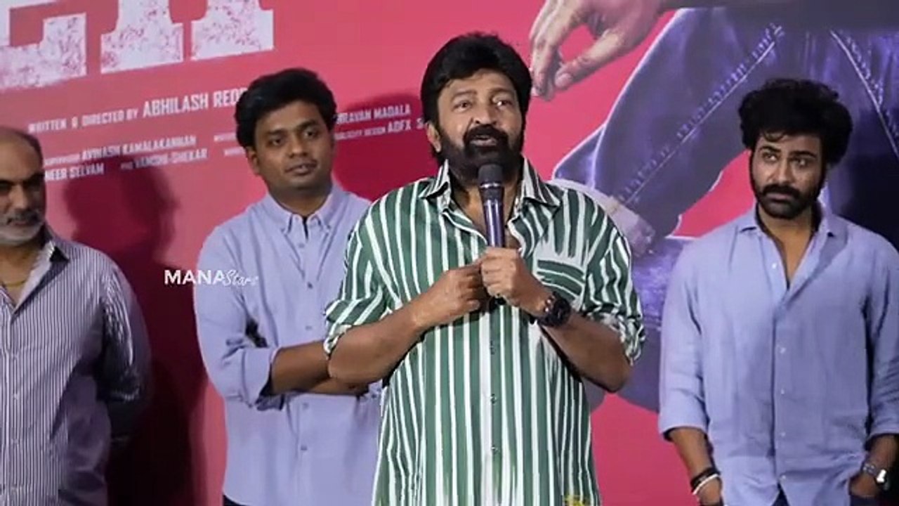 Actor Rajasekhar Speech @ Biker Movie Trailer Launch