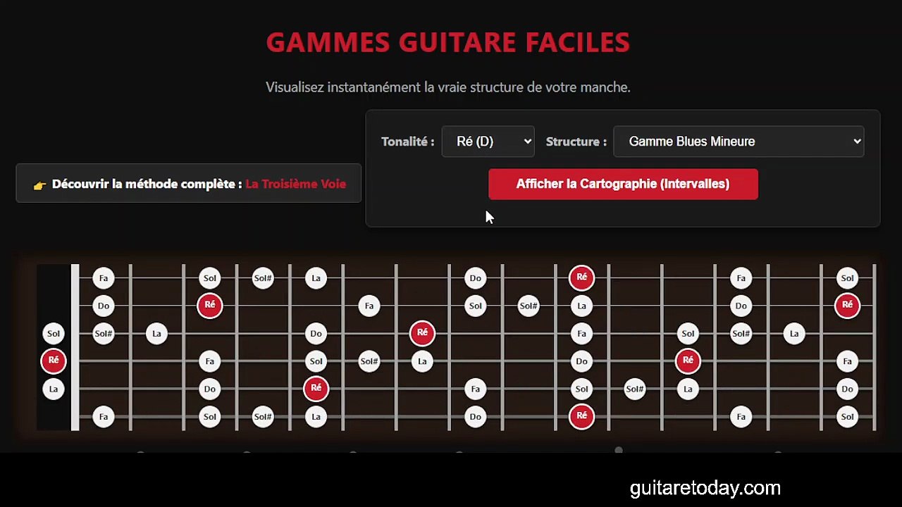 Arrêtez d'apprendre vos gammes par cœur (Voici mon outil interactif)
