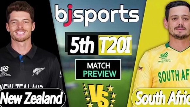 South Africa vs New Zealand 2026 | NZ vs SA 5th T20I Match Preview |