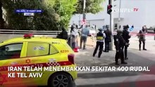 Tel Aviv Diserang! 15 Warga Terluka, Tim Penyelamat Bergerak Cepat