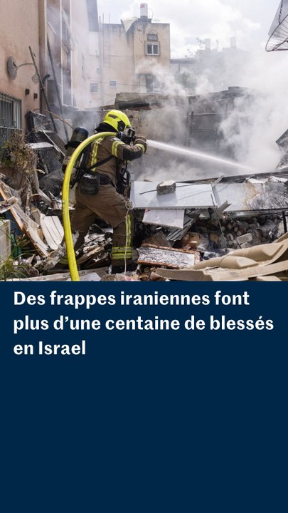 Des attaques iraniennes font de nombreux blessés dans le sud d'Israël
