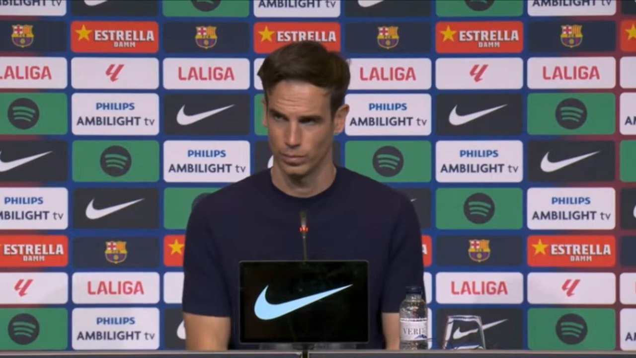 Rueda de prensa de Íñigo Pérez tras el FC Barcelona vs. Rayo Vallecano