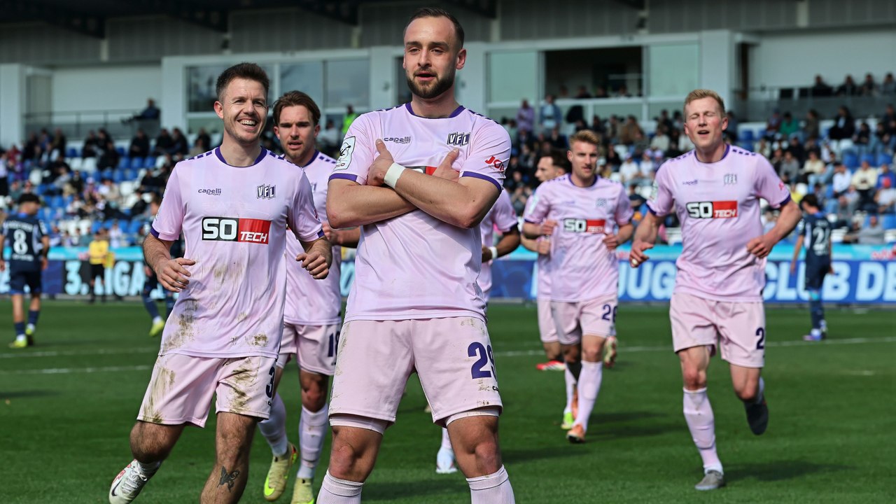 Jubel wie Mbappé: Kopacz schießt Osnabrück zum Sieg