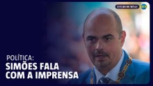 Mateus Simões faz sua primeira coletiva de imprensa como governador empossado