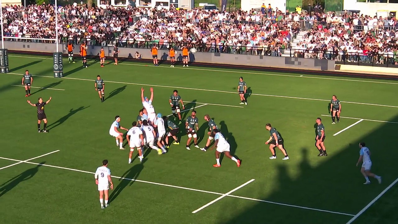 TOP 14 - Essai de Esteban CAPILLA (AB) - US Montauban - Aviron Bayonnais