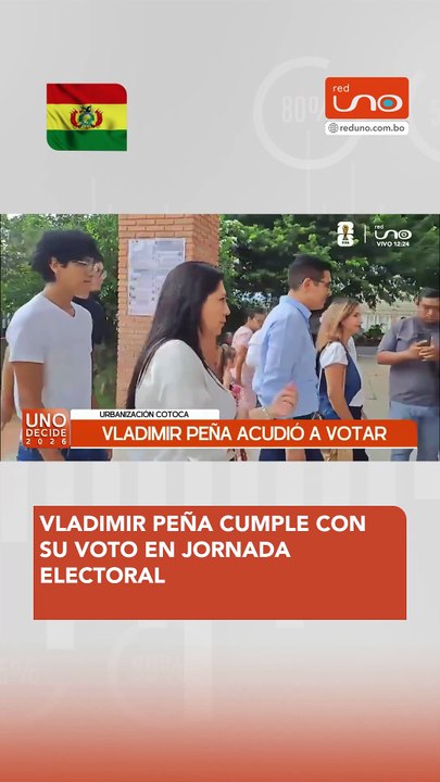 El político Carlos Subirana acudió a su recinto electoral para emitir su voto