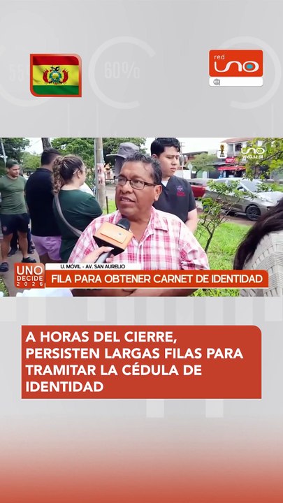 A pocas horas de finalizar la jornada electoral, ciudadanos continúan haciendo filas en oficinas de identificación para obtener su cédula y poder ejercer su derecho al voto