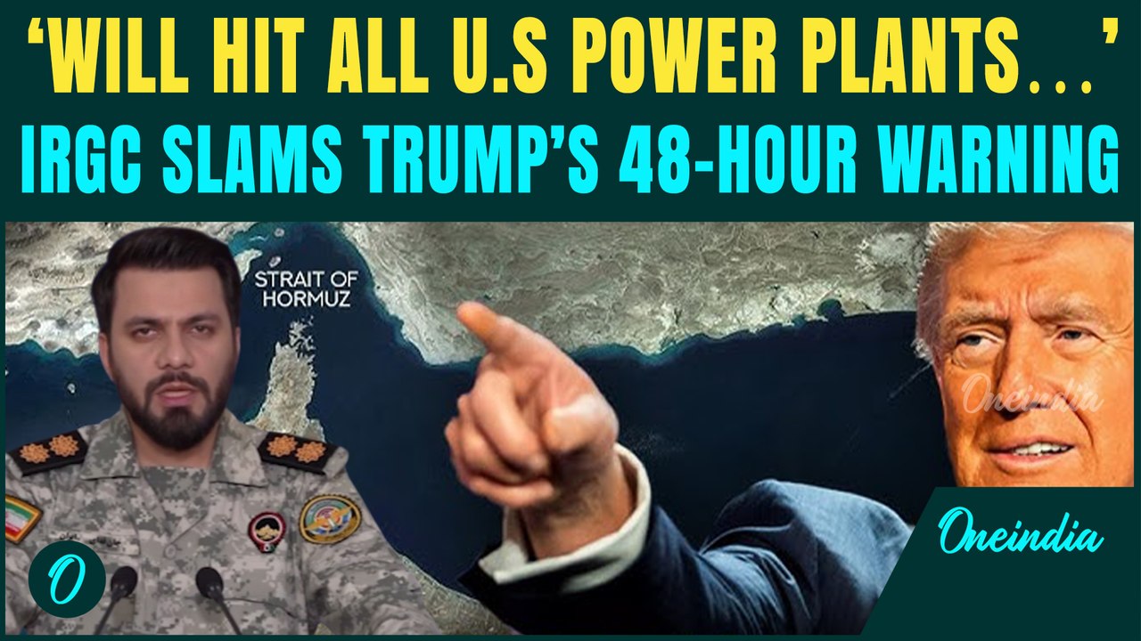 ‘WILL Close Strait of Hormuz If…’: IRGC Spox EXPLODES At Trump’s 48-Hr Ultimatum; Vows to DESTROY…