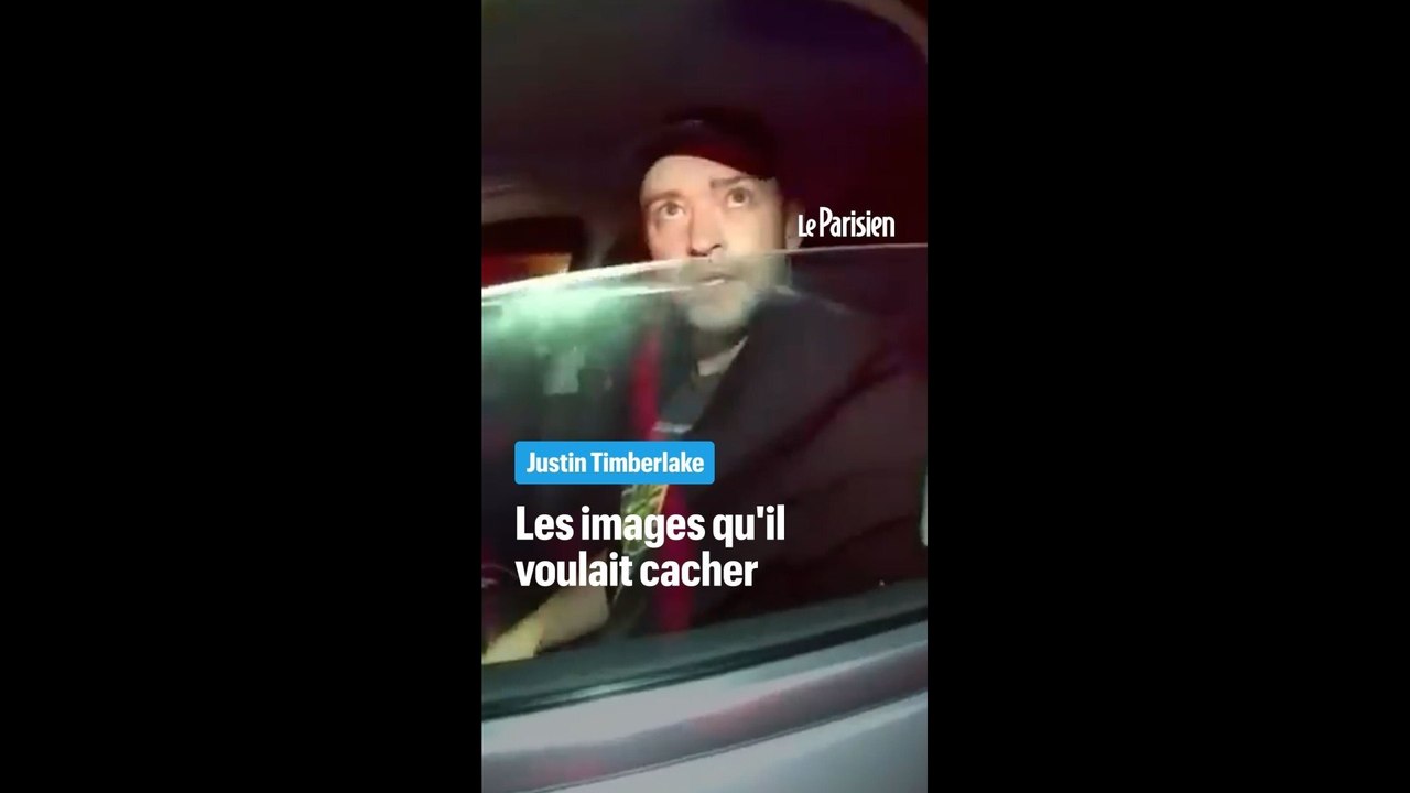 Ivre au volant : la vidéo que Justin Timberlake a échoué à cacher