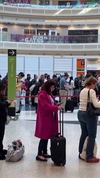 Long TSA lines at Atlanta airport leave travelers waiting hours