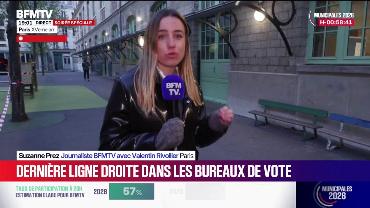 Municipales 2026 à Paris: 40,98% de participation à 17h