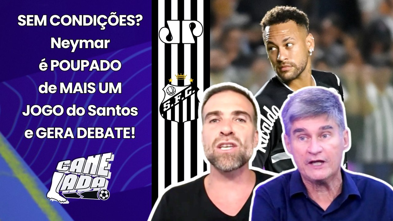 "O BICHO VAI PEGAR PRO NEYMAR!!! TÁ MUITO CLARO que o SANTOS..." OLHA ESSE DEBATE!