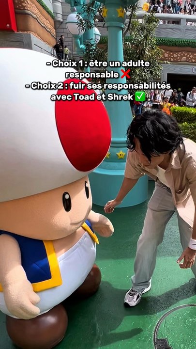 FUIR SES RESPONSABILITÉS AVEC TOAD ET SHREK
