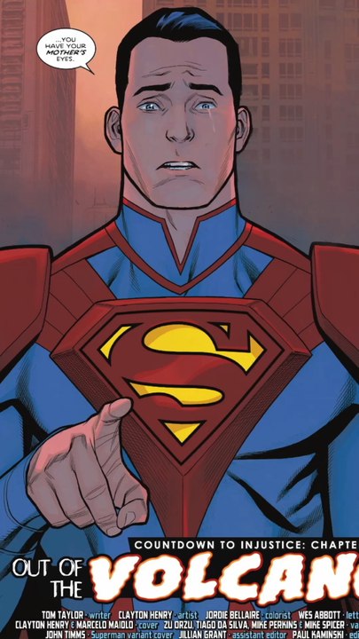Superman injustice sauve son fils