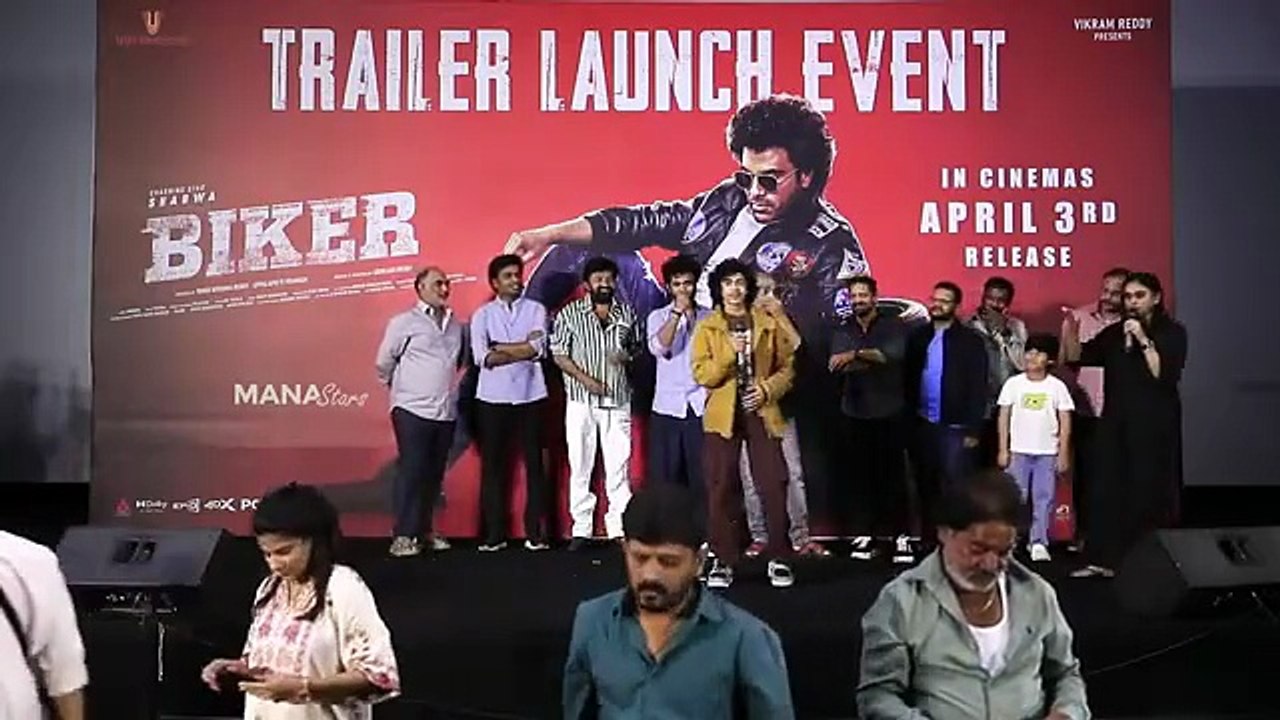 Child Artist Aarush Ravuri Speech at Biker Movie Trailer Launch