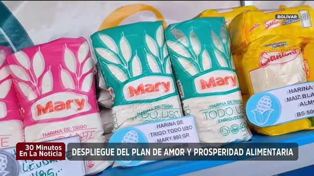 Bolívar | 700 familias son favorecidas con el Plan de Amor y Prosperidad Alimentaria
