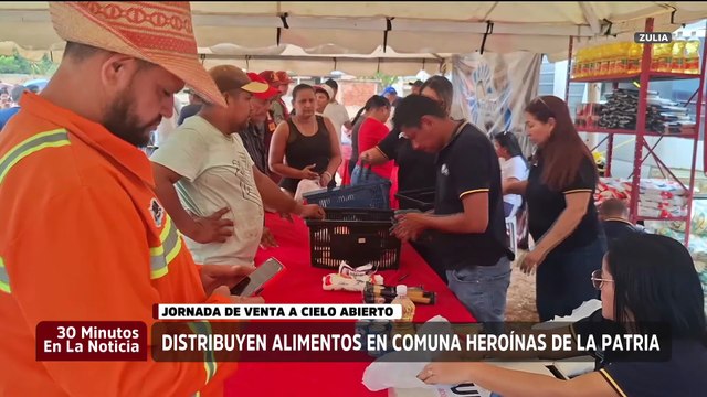 Zulia | Familias de la Comuna Heroínas de la Patria fueron beneficiadas con jornada de alimentación