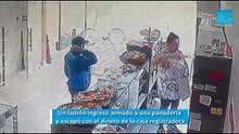 En La Plata, se hizo pasar como cliente, le robó la recaudación a una panadería y se dio a la fuga