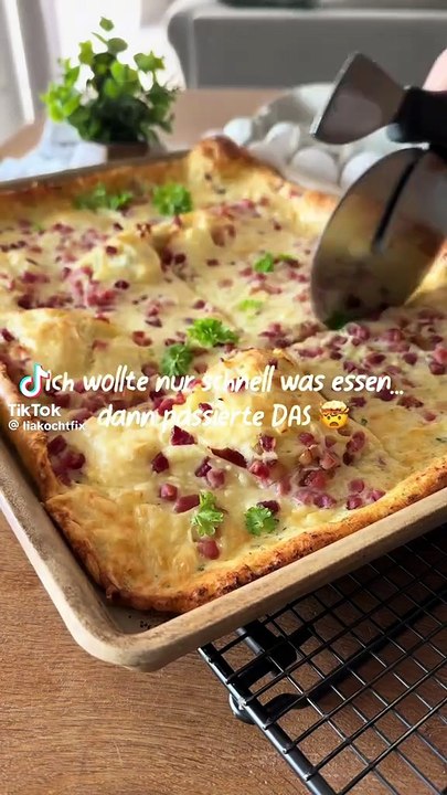 Pfannkuchen Pizza