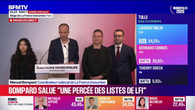 Municipales 2026: Cette mobilisation est une véritable démonstration de force politique, décisive dans la préparation de la prochaine élection présidentielle , souligne Manuel Bompard, coordinateur national de LFI