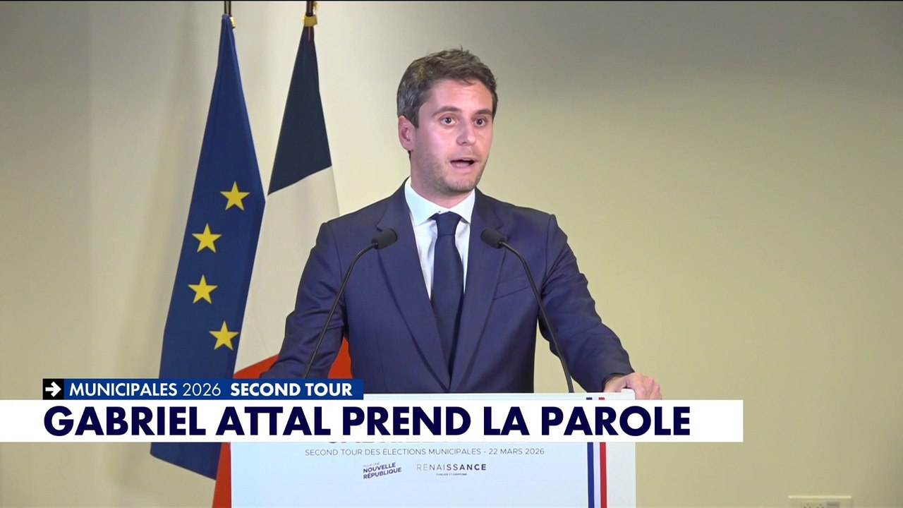 Gabriel Attal : «Le résultat est net : nous doublons notre nombre d'élus»