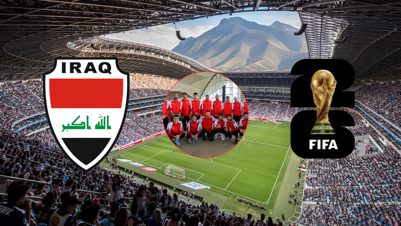 Selección de Irak llega a Monterrey para jugarse su lugar rumbo al Mundial 2026