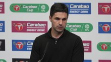 Arteta on Arsenal's 2-0 EFL cup final defeat by Manchester City