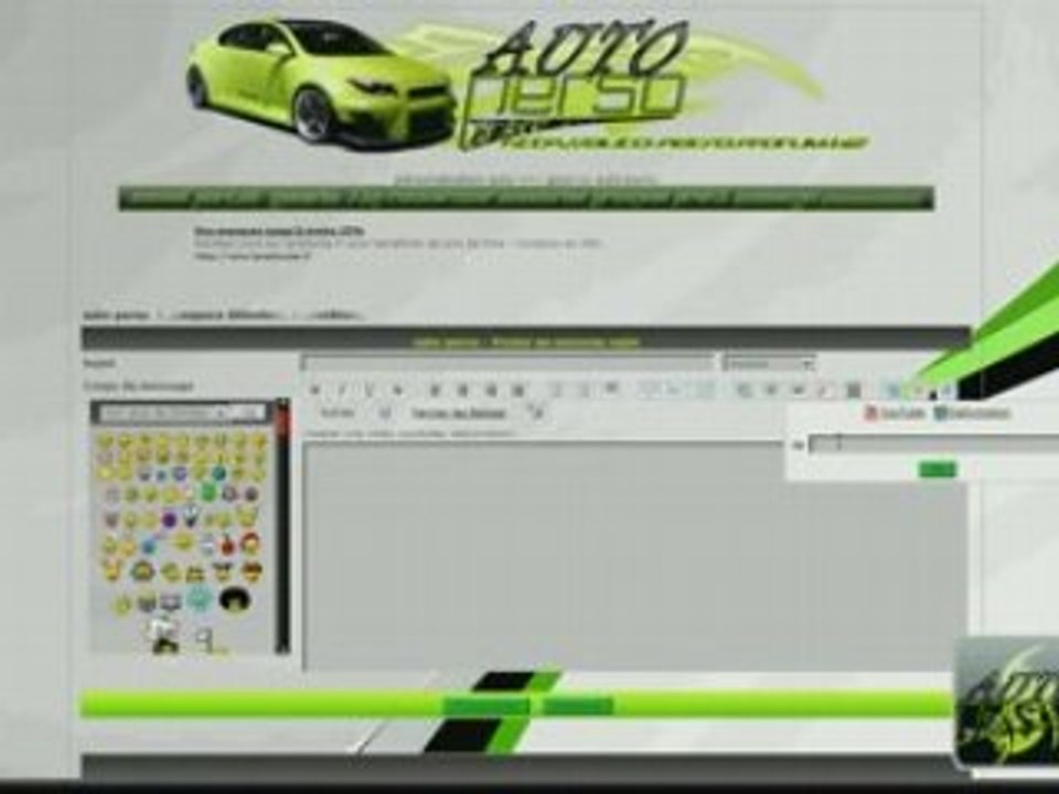 poster une video sur forumactif