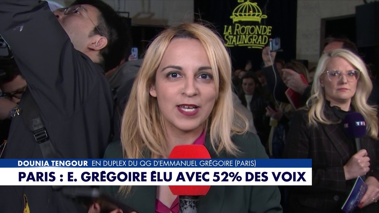 Municipales à Paris : Emmanuel Grégoire donné gagnant devant Dati selon les premières estimations