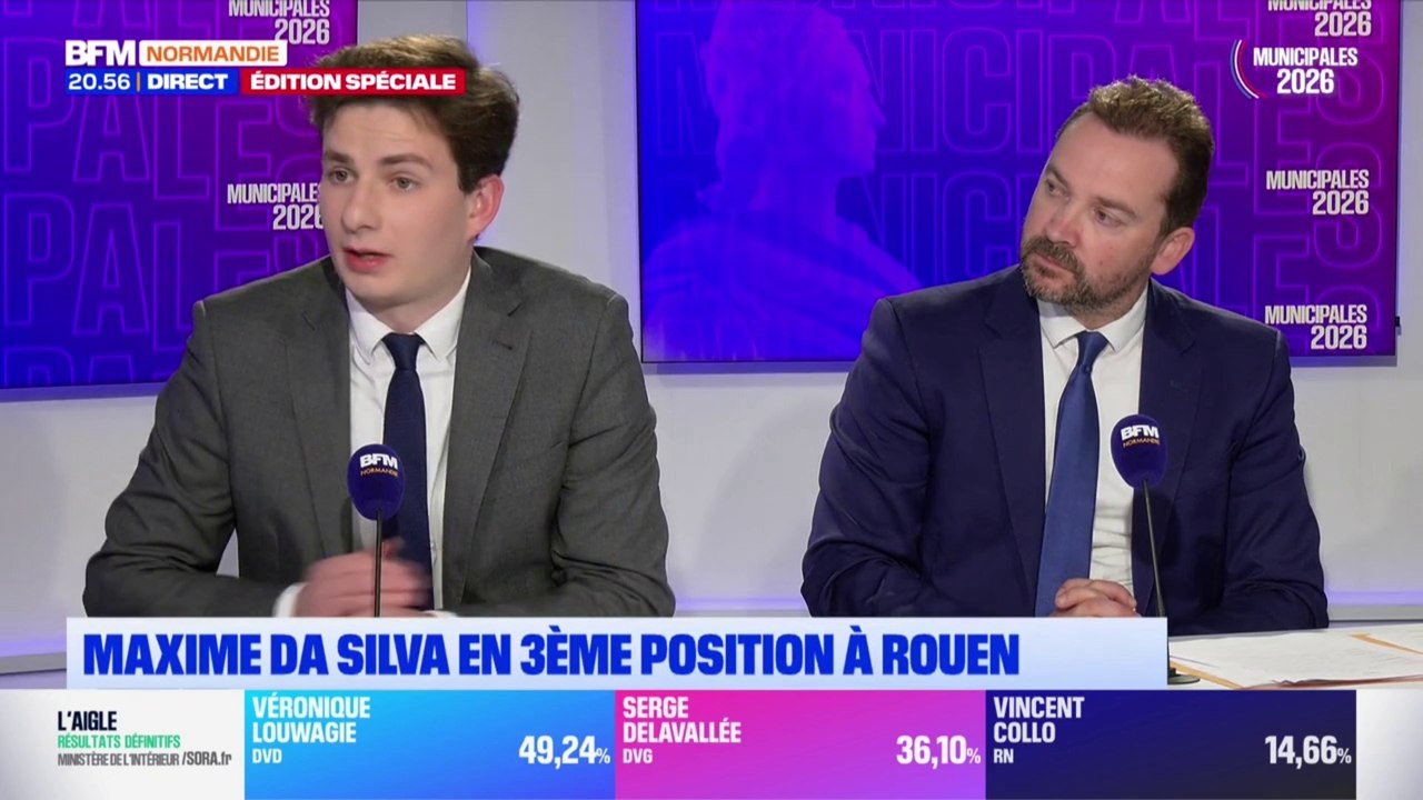 Municipales: "La politique, c'est le temps long", estime Grégoire Houdan, candidat RN à Rouen