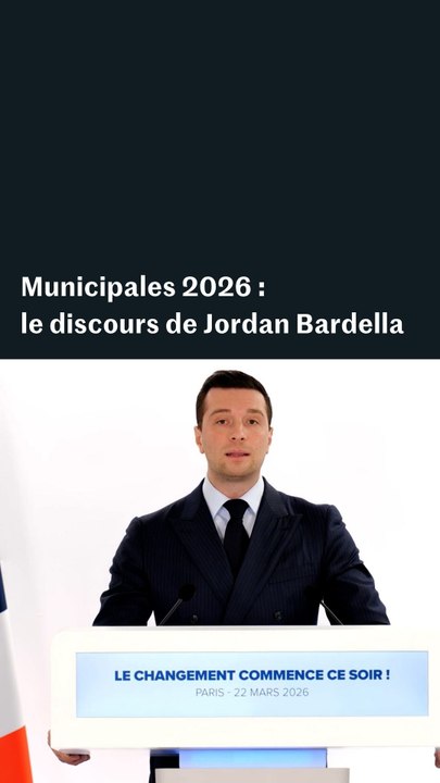 Jordan Bardella : “Notre pays est à la croisée des chemins”