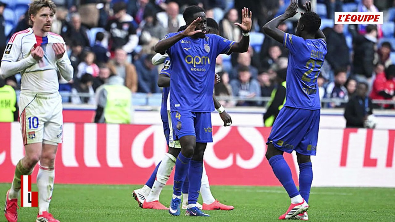 L'AS Monaco renverse l'OL et accentue la pression dans la course au podium - Foot - Ligue 1