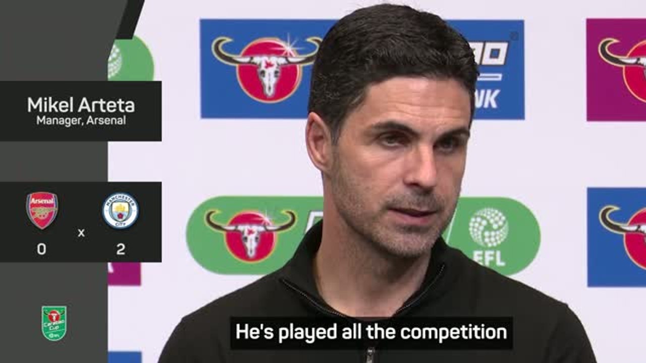 Arteta stands by decision to start 'outstanding' Kepa in Carabao Cup final defeat